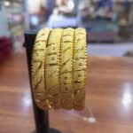 Bangles - Four Piece Razor crosscut design