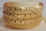Bangles - Four Piece Razor crosscut design - Image 2