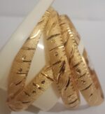 Bangles - Four Piece Razor crosscut design - Image 3
