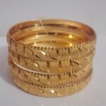 Bangles - Four Piece Razor crosscut design - Image 4