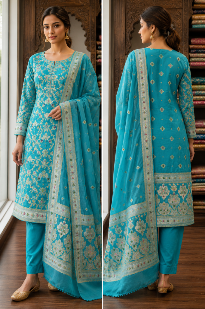 Pure Silk - Two Piece Suit
