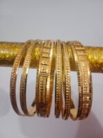 Bangles - Six Piece Brick Design - Image 2