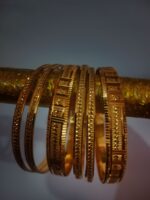 Bangles - Six Piece Brick Design - Image 3