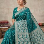 Saree – Pure kanjivaram Saree – Blue