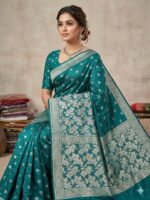 Saree – Pure kanjivaram Saree – Blue