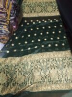 Two-Piece Ladies Suit - Atlas Shirt with Chiffon Crinkle Dupatta - Image 3