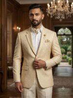 Embroidery Jacquard Cloth for Sherwani - Image 3