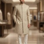 Embroidery Jacquard Cloth for Sherwani (Plus)