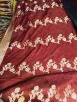 Saree - Pure kanjivaram Saree - Red - Image 3