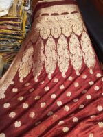 Saree - Pure kanjivaram Saree - Red - Image 2
