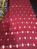 Ladies Chunri Suit – Crinkle Chiffon Shirt & Dupatta (Red) - Image 2