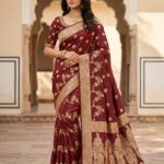 Saree - Pure kanjivaram Saree - Red