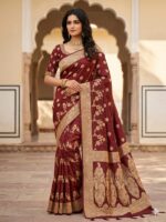 Saree - Pure kanjivaram Saree - Red