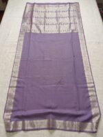 Banarsi Chiffon Saree - Purple