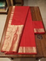 Banarsi Chifoon Saree - Red